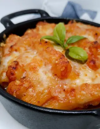 Ricetta Pasta al forno con pomodoro e bufala  di fioccodisale