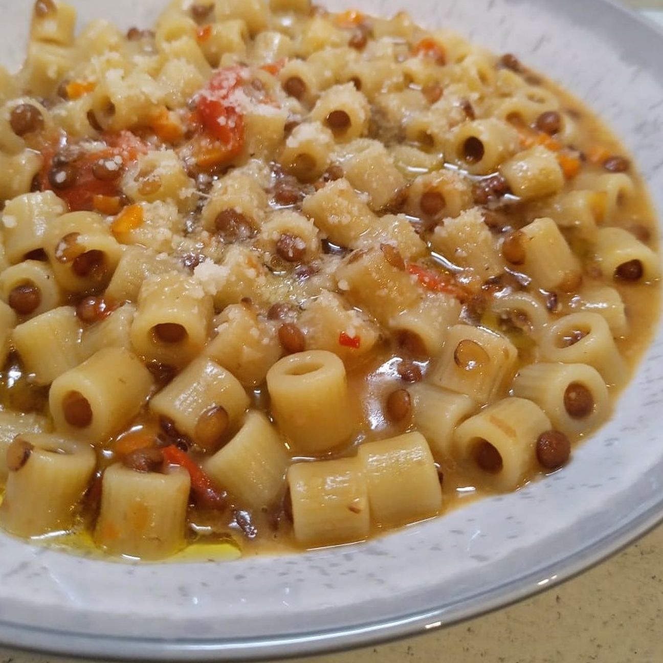 Pasta e lenticchie