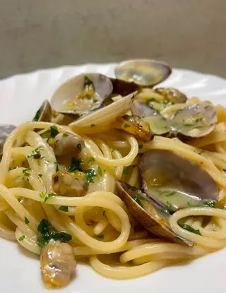 Ricetta Spaghetti con le vongole di fioccodisale