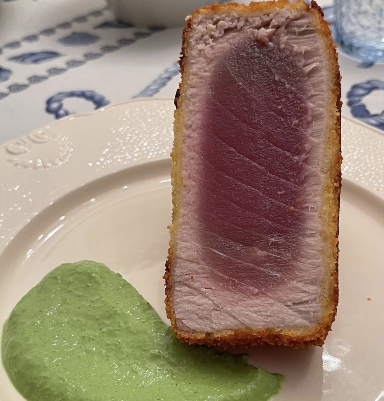 Milanese di tonno rosso