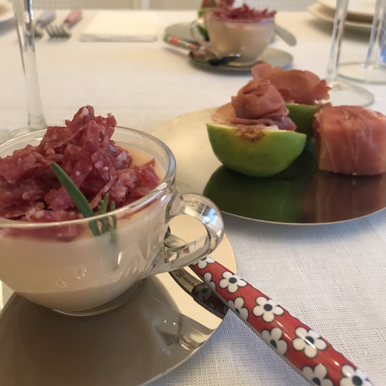 Cappuccino di cannellini