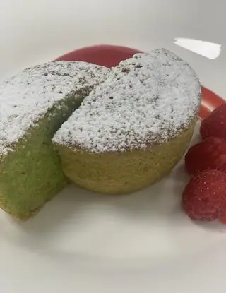 Ricetta Torta dolce di piselli con salsa di lamponi di lauriaelisa00