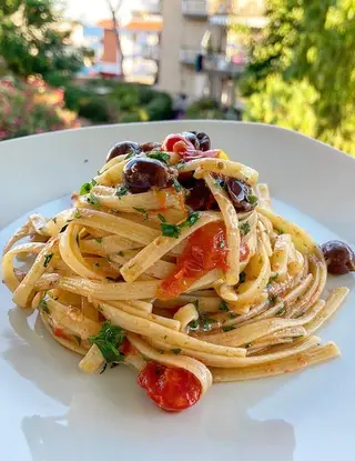 Ricetta Linguine alla puttanesca di fats_food