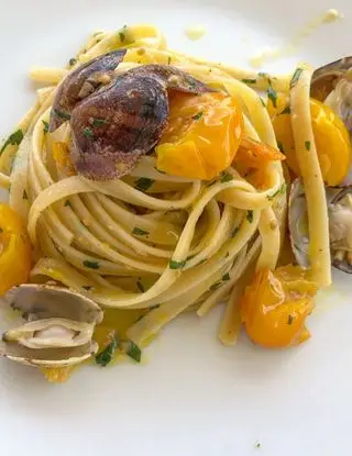 Ricetta Fettucce con vongole e pomodorini gialli di fats_food