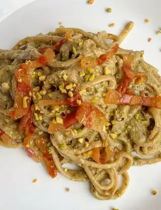 Ricetta Pesto di pistacchi e guanciale croccante di fats_food