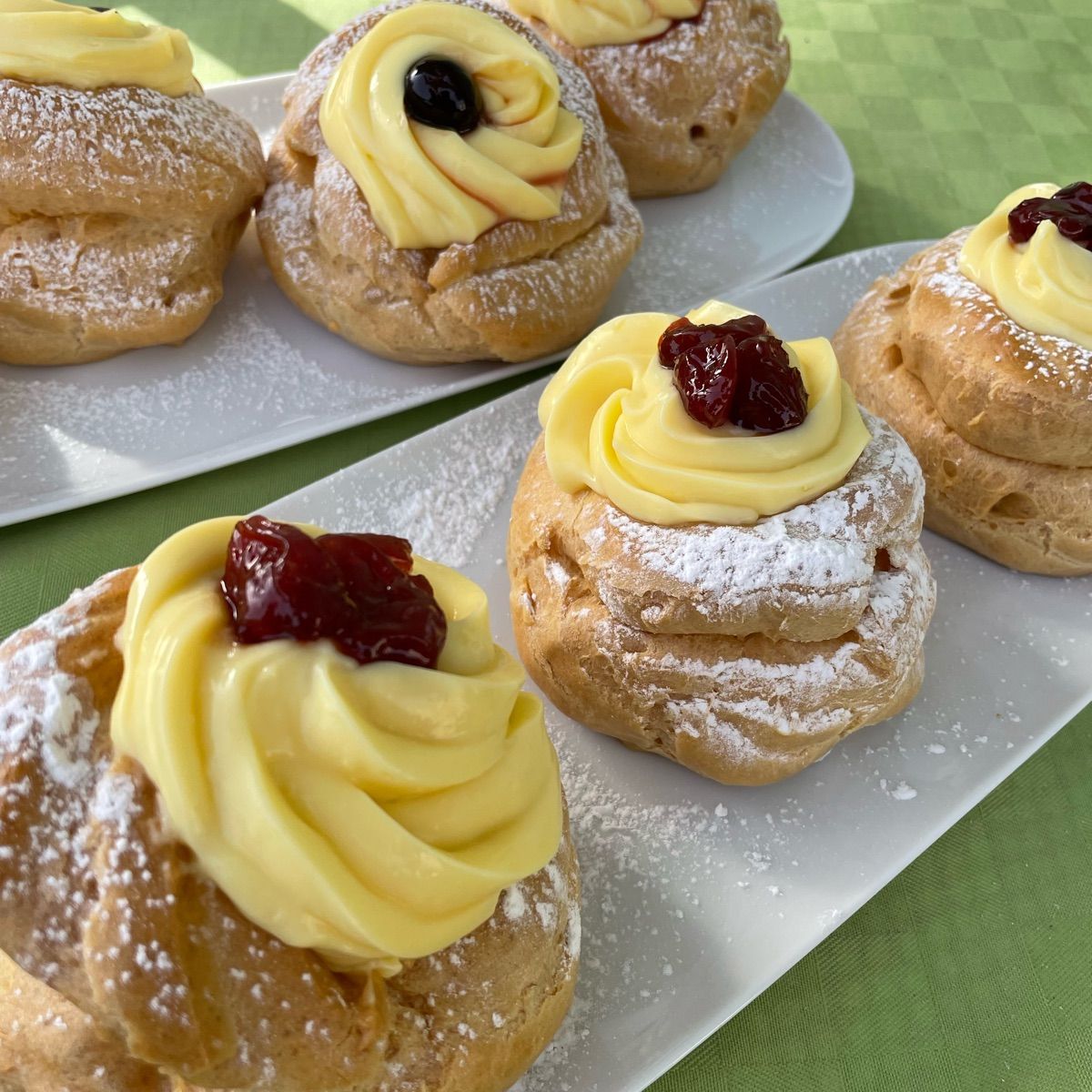 Zeppole di San Giuseppe al forno