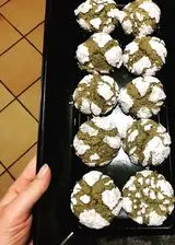 Ricetta Matcha Crinkle Cookies