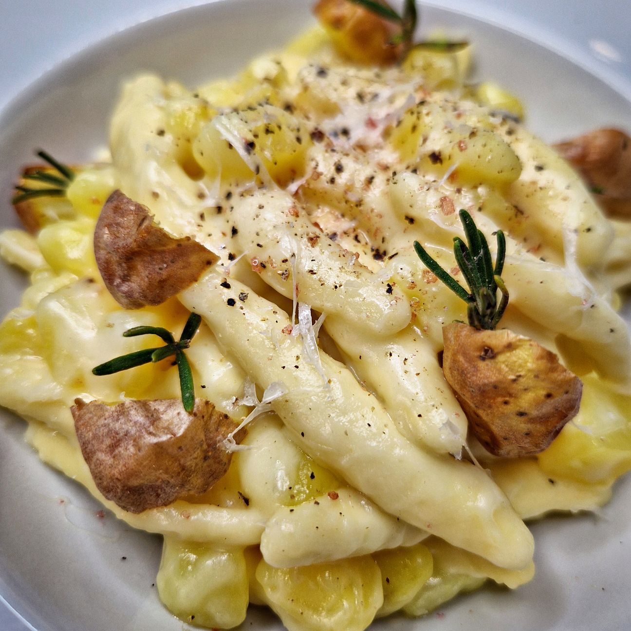 Strascinati patate novelle e asiago 🥔🧀