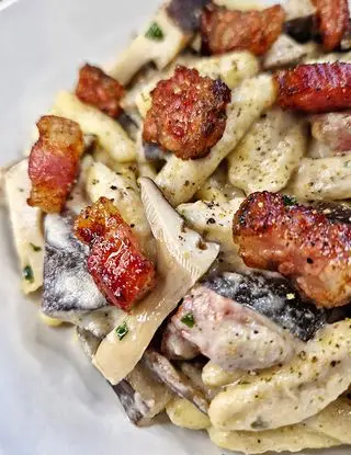 Ricetta Strascinati Funghi e Guanciale 🍄🥓 di michele.rosa90