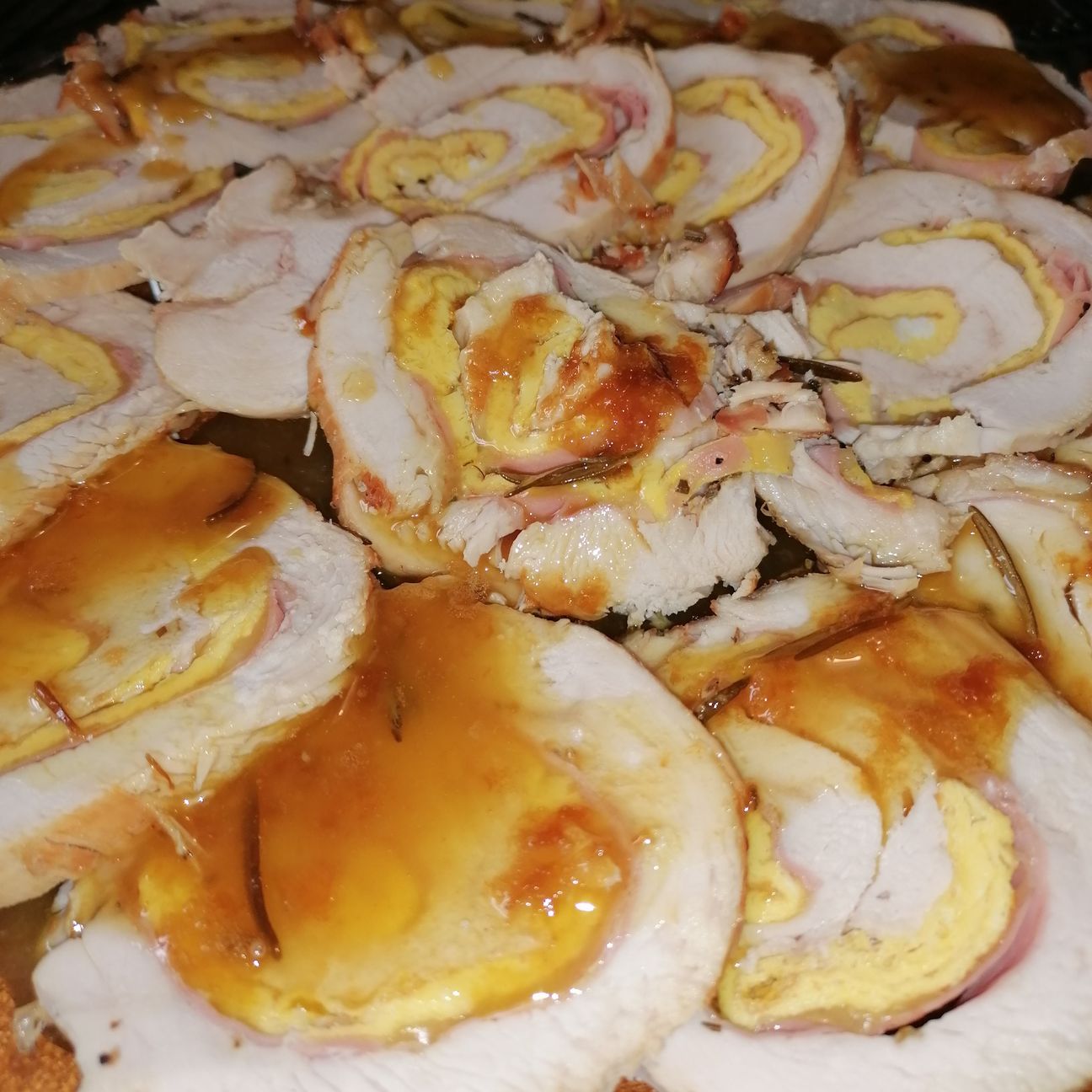 Petto di tacchino arrotolato