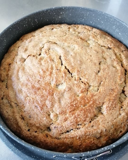 Torta ricotta, pere e cioccolato 🍐🍫