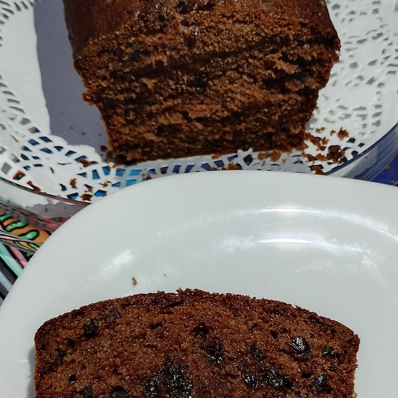 Plumcake soffice cacao e gocce di cioccolato fondente