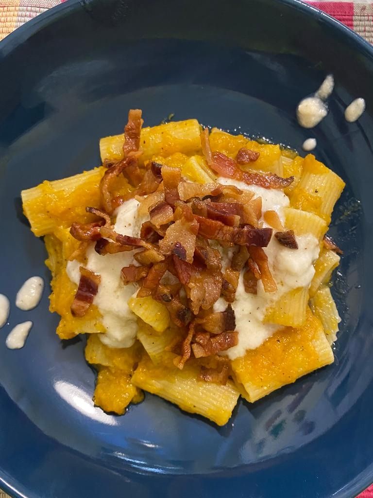 Tortiglioni in zucca