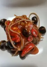 Ricetta Spaghetti di grano saraceno alla siciliana