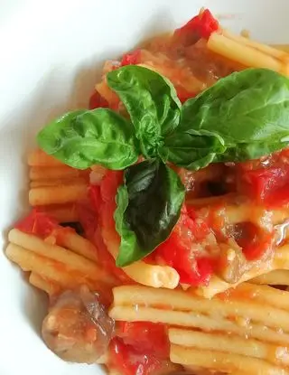 Ricetta Caserecce con pomodori datterino e melanzane perlina  di La_cucinacreativa