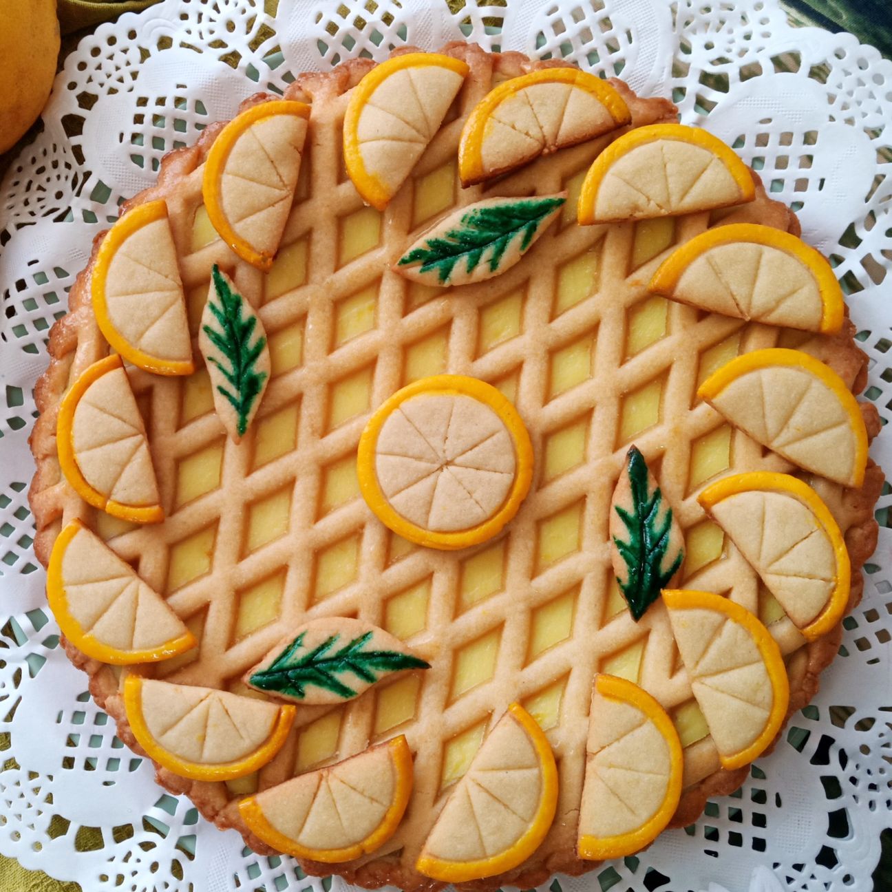 Crostata al limone