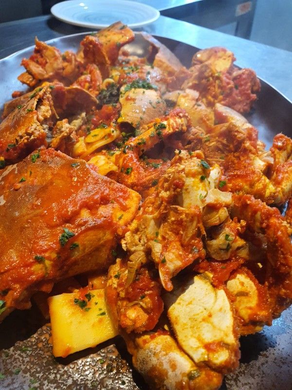 Paccheri al granchio