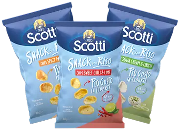 Immagine prodotto Snack con riso di Riso Scotti