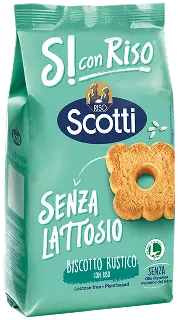 Immagine prodotto Biscotto rustico con riso Si con Riso di Riso Scotti