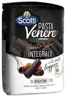 Immagine prodotto Pasta Venere Rigatoni di Riso Scotti
