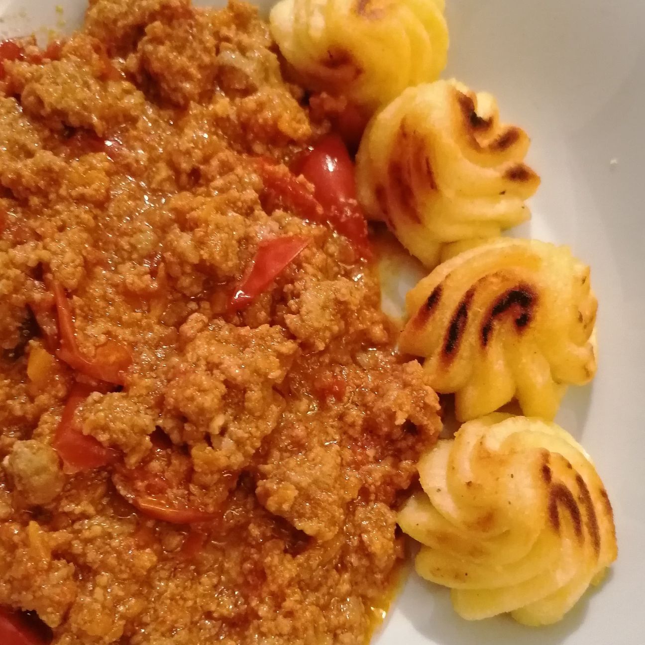 Duchesse al ragù