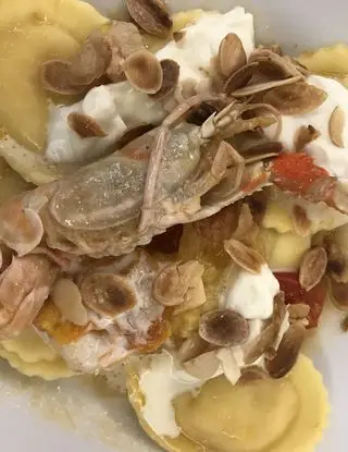 Ricetta Ravioli ai crostacei con fonduta di Certosa di marianna591