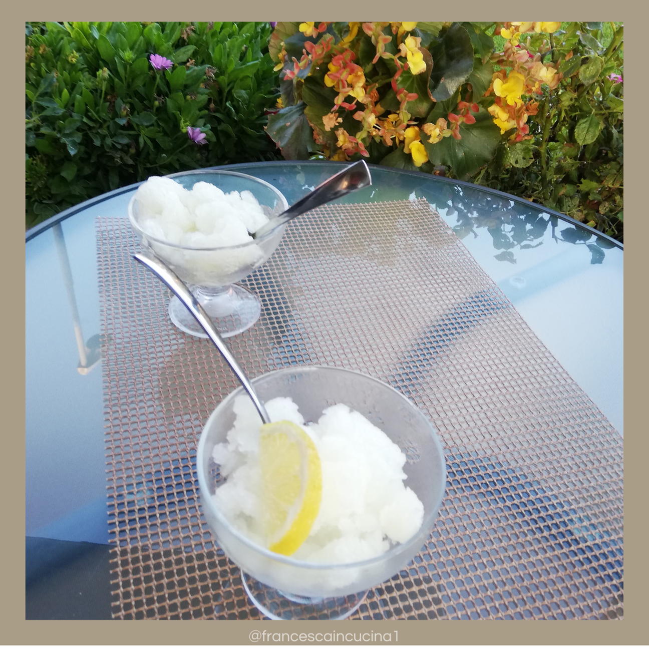 Granita di limone
