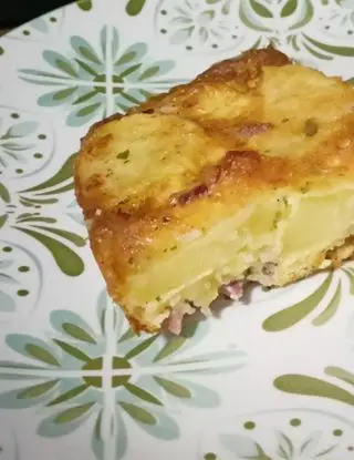 Ricetta Frittatona di patate e speck al forno di papi.chef