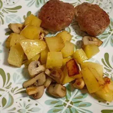 Ricetta Polpette patate e champignon al forno