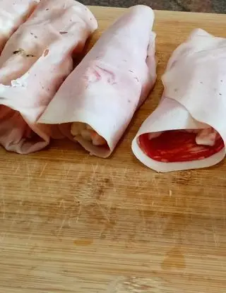 Ricetta Involtini di salumi di papi.chef