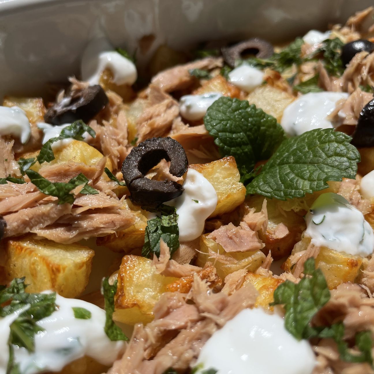 Insalata di patate alla mediterranea