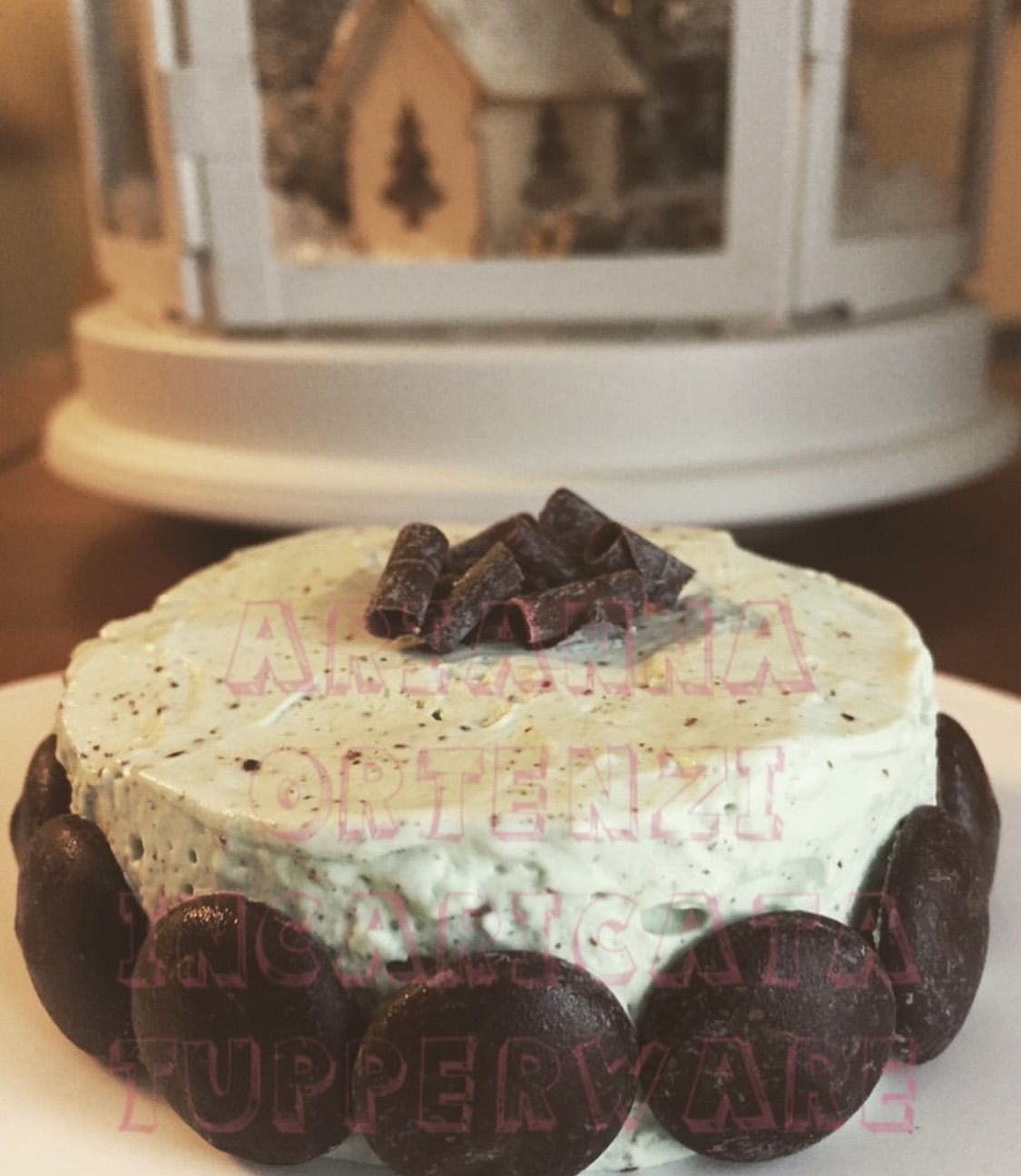 Mousse menta e cioccolato