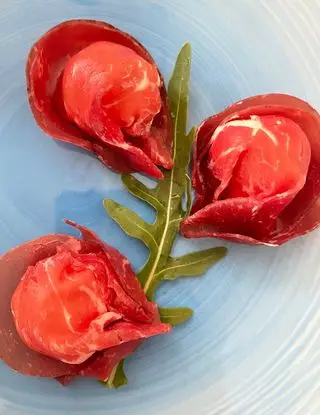 Ricetta Fiori di Bresaola ripieni di i_love_casa_mia