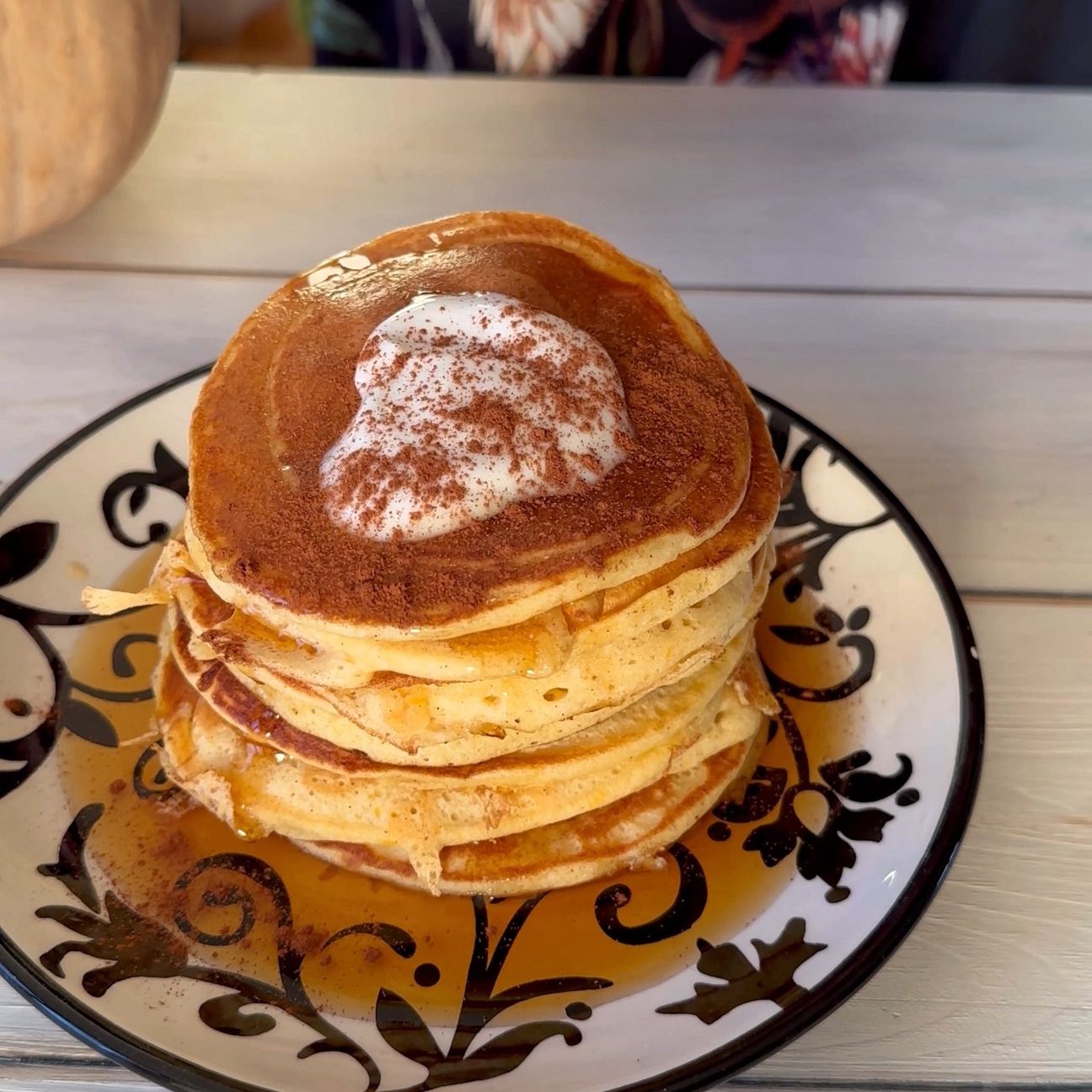 Pancakes soffici alla zucca