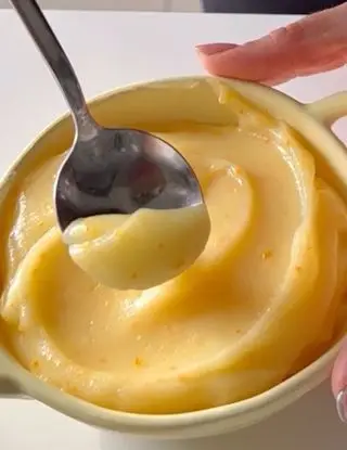 Ricetta Crema senza uova all arancia di valechecucina