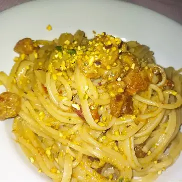 Ricetta Linguine con gamberi e pesto di pistacchio di benedettagreco94