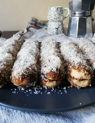 Ricetta Savoiardi ripieni alla Nutella, Caffè e Cocco Rapé Senza Glutine di dolcichepassioneglutenfree