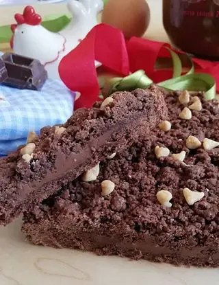 Ricetta Sbriciolata al Cacao e Nutella Senza Glutine di dolcichepassioneglutenfree