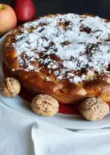 Ricetta Torta alle Mele e Noci Senza Glutine e Senza lattosio
