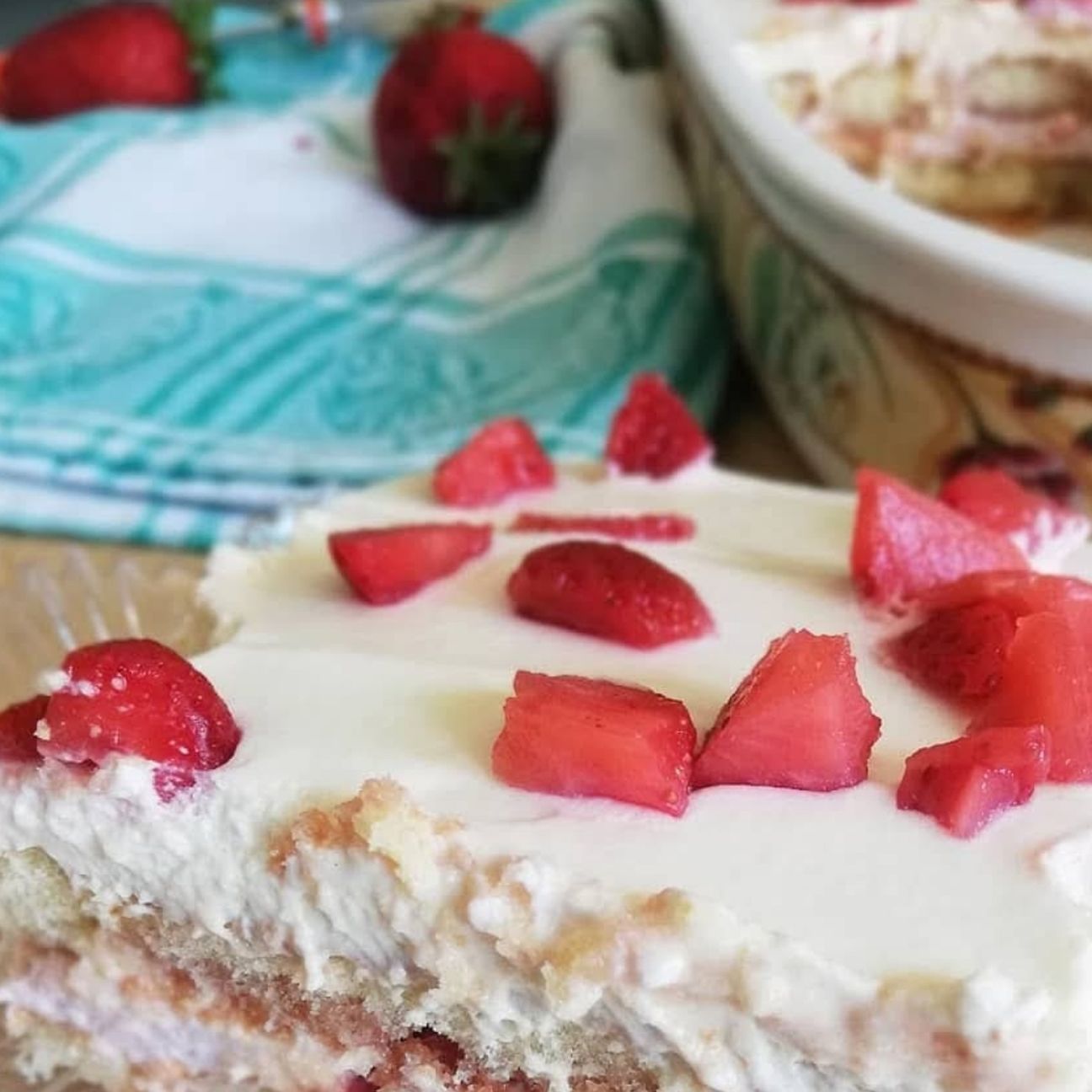Tiramisù alle Fragole Senza Glutine