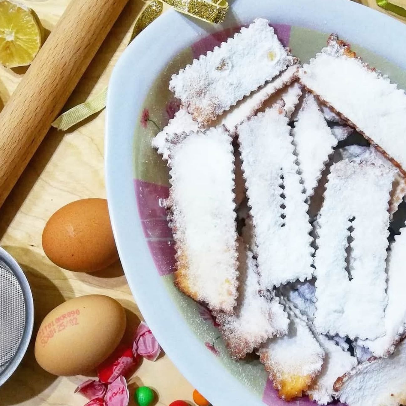 Chiacchiere di Carnevale Senza Glutine