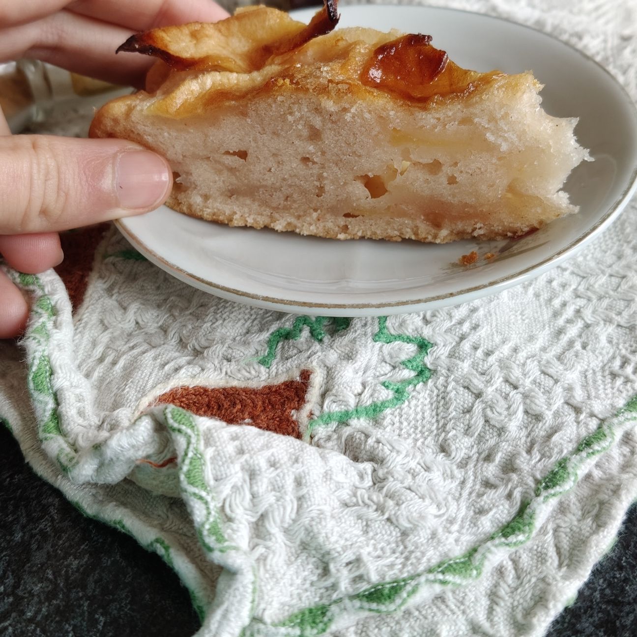 Torta alle Mele Senza glutine, Senza uova e Senza Lattosio