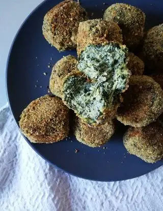 Immagine ricetta Polpette Ricotta e Spinaci Senza Glutine