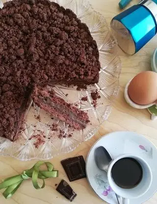 Ricetta Sbriciolata al Cacao e Crema al Caffè Senza Glutine di dolcichepassioneglutenfree