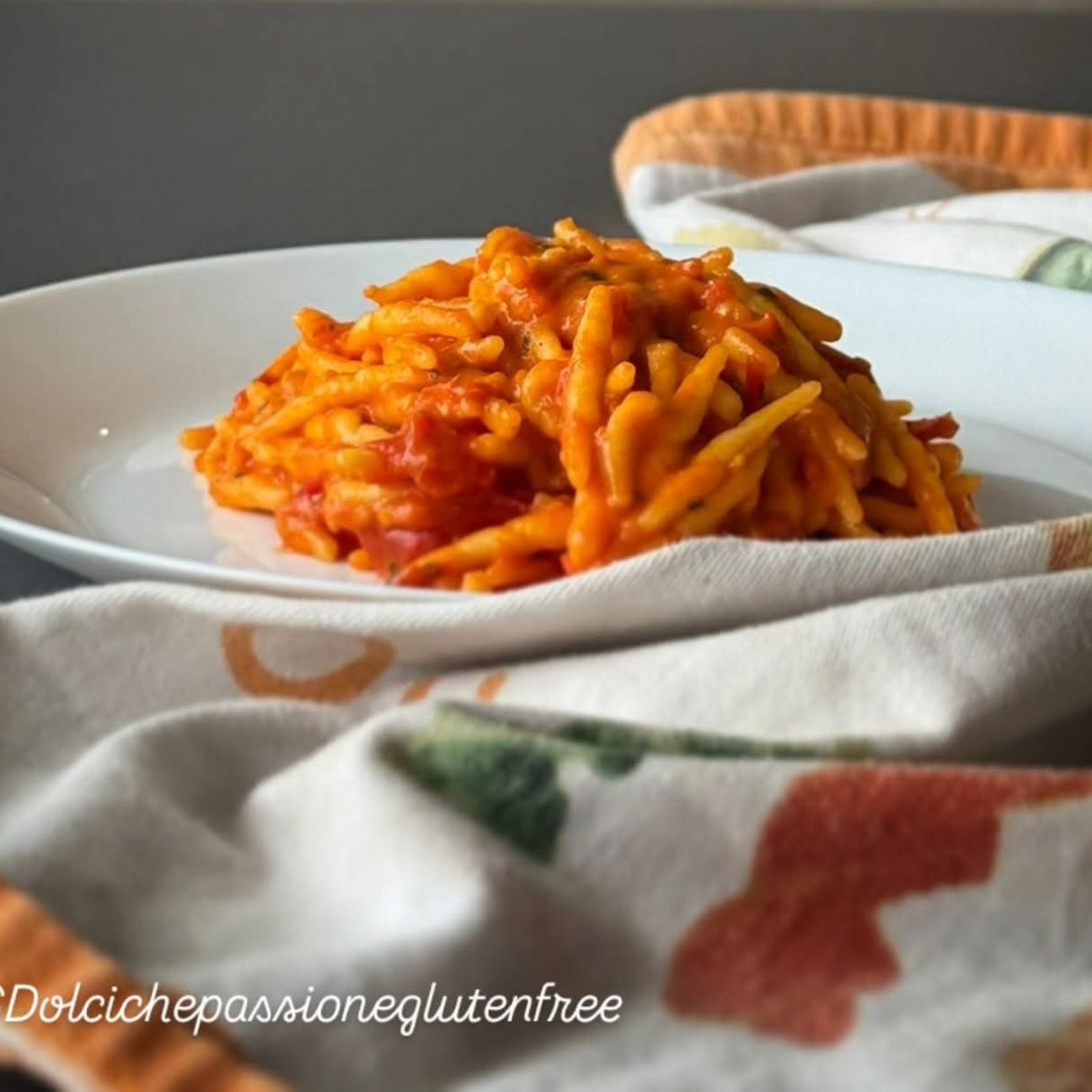 Trofie ai pomodorini freschi Senza Glutine