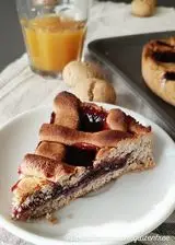 Ricetta Crostata con Farina di Grano Saraceno e Marmellata ai Frutti di Bosco Senza Glutine e Senza Lattosio