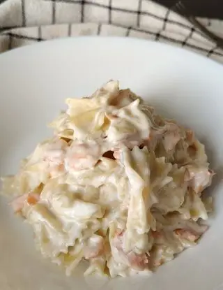 Ricetta Farfalle con Philadelphia e Salmone Senza Glutine di dolcichepassioneglutenfree