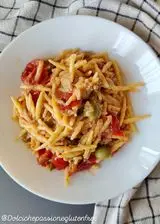 Ricetta Trofie con Pomodorini, Tonno e Olive Senza Glutine