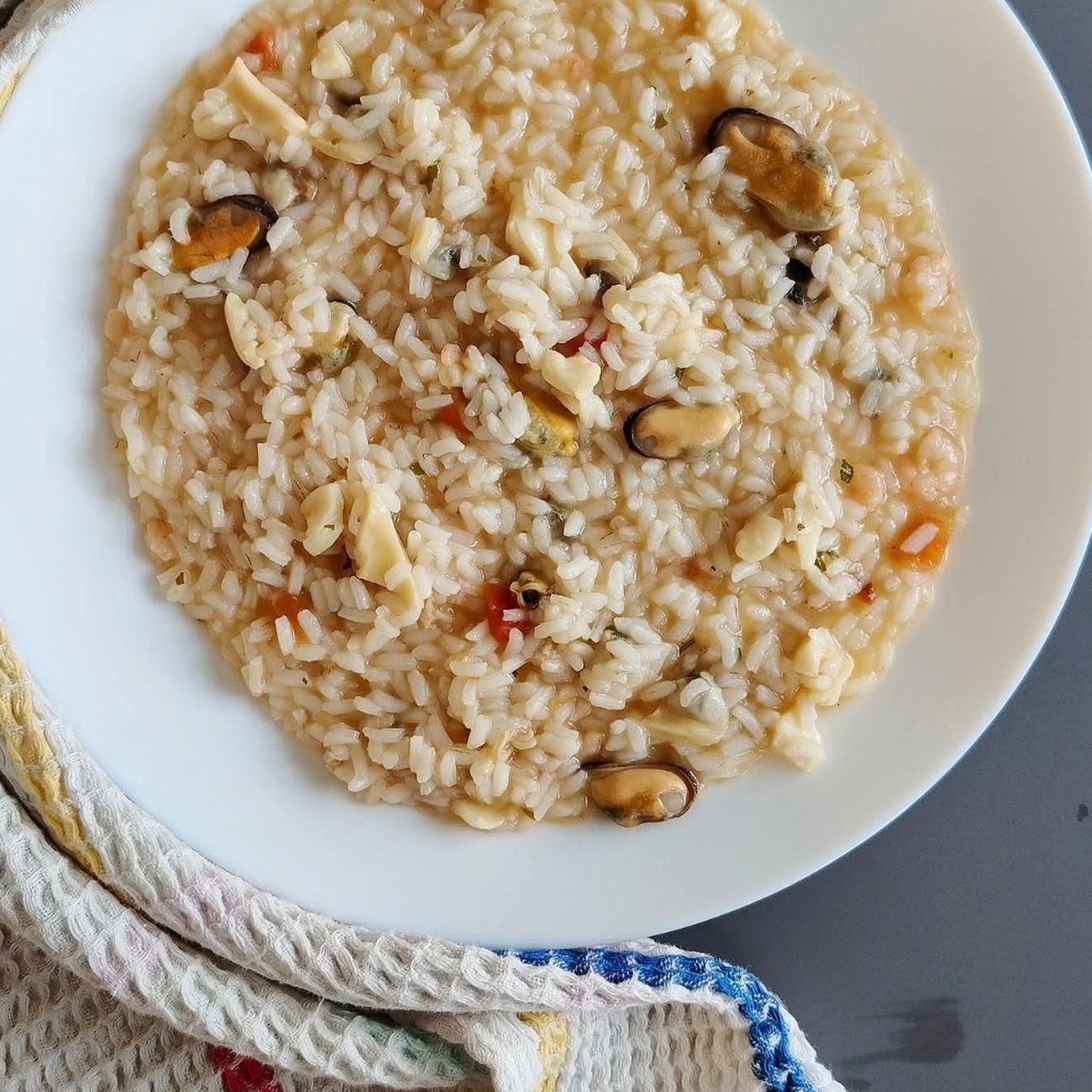 Risotto ai Frutti di Mare Senza Glutine