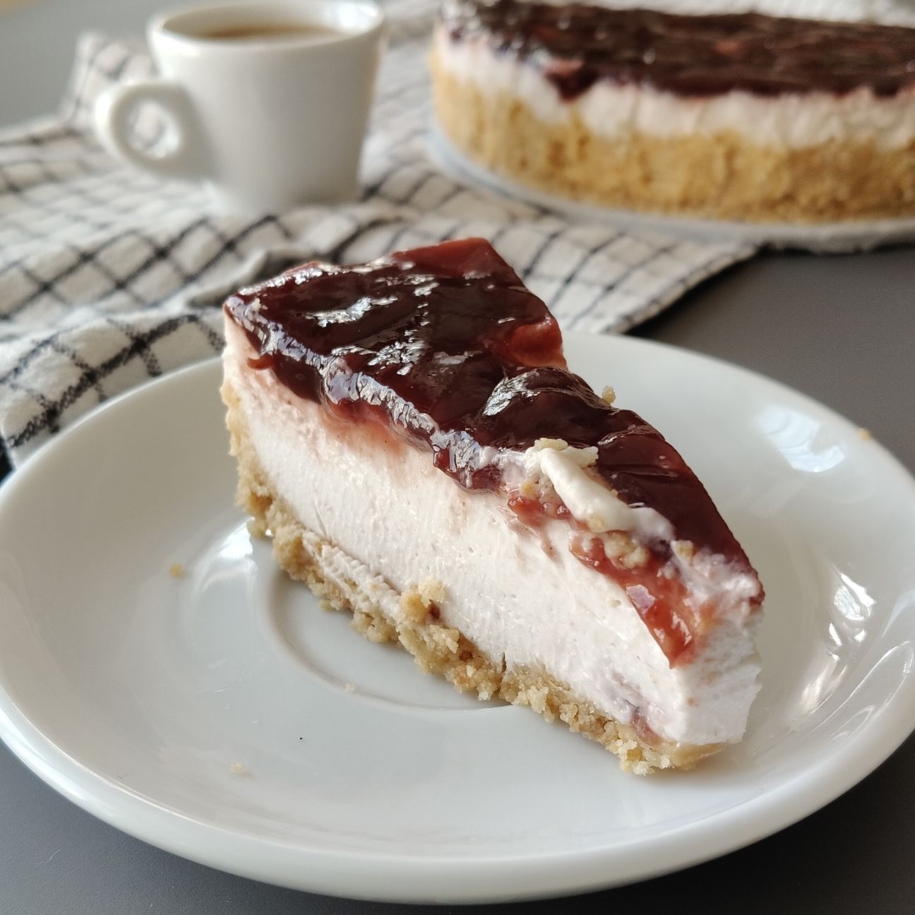 Cheesecake allo yogurt Senza Glutine